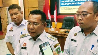 Sidang GTRA, PJ Bupati Sanggau Sambut Baik Program Refromasi Agraria