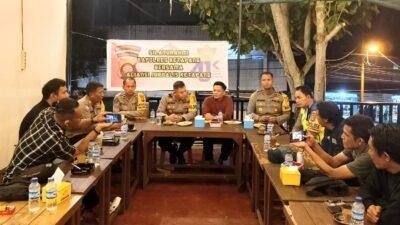Kapolres Ketapang “Dudok Ngopi” Bersama Aliansi Jurnalis Ketapang