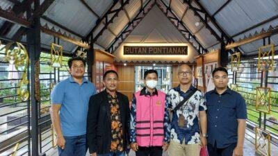 Tersangka Kasusu Korupsi APBDesa Samongan Dipindah Ke Rutan Pontianak
