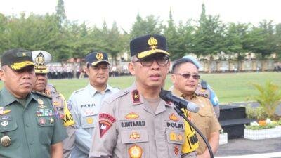 Polda Kalbar Gelar Apel Pasukan Operasi Zebra Kapuas tahun 2024