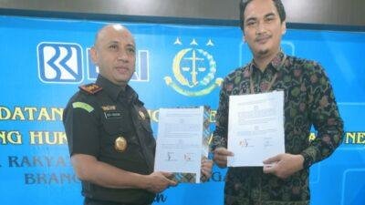 BRI Cabang Sanggau Bersama Kejari Tandatangani Nota Kesepahaman