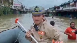 Banjir, Jalan Sosok Terputus, Ini Jalur Alternatif Yang Bisa Dilalui Kendaraan