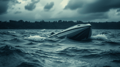 Perahu Speed Tenggelam Di Sungai Kapuas, 3 Orang Hilang.