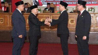 Pimpinan DPRD Sanggau Dilantik, Hendrikus Hengki Jabat Ketua