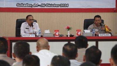 Itwasda Polda Kalbar Laksanakan Audit Kinerja 2 Di Polres Sekadau