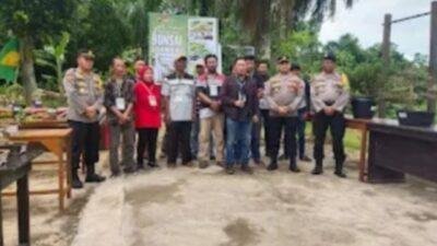 Polres Sekadau Gelar Pameran Tanaman Hias Bonsai, Disertai Deklarasi Pemilu Damai