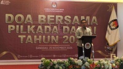 Demi Kelancaran Pilkada 2024, KPU Sanggau Gelar Doa Bersama