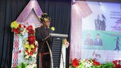 Pengurus DPD Kerukunan Masyarakat Batak Kabupaten Sanggau Priode 2024-2027 Dikukuhkan.