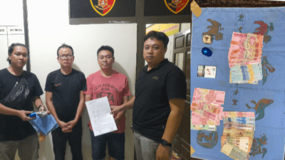 Polres Bengkayang Tangkap Dua Pelku Judi Liong Fu