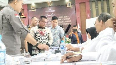 KPU Sanggau Gelar Simulasi Pemungutan Suara Pilkada Sanggau 2024