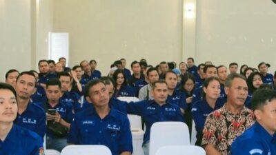 KPU Sanggau Gelar Rakor Gelombang 1 Pengelolaan Anggaran Pilkada Sanggau Oleh Badan Ad Hoc