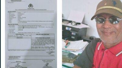 Dipukul Orang Saat Ngopi, Pimpinan Redaksi Majalah Derap Lapor Polisi