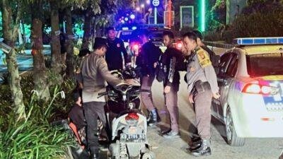 Polresta Pontianak Patroli Sekala Besar Kawasan Rawan Target Utama