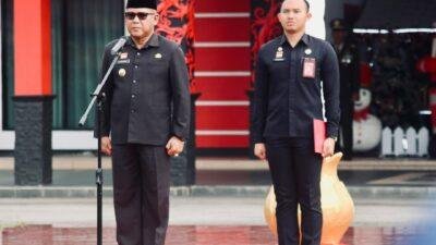 Pj Bupati Sanggau Jadi Inspektur Upacara Peringatan Hari Bela Negara Ke-76 Tahun 2024