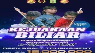 POBSI Sanggau Segera Gelar Kejuaraan Biliar Pelajar & Mahasiswa Se-Kalbar