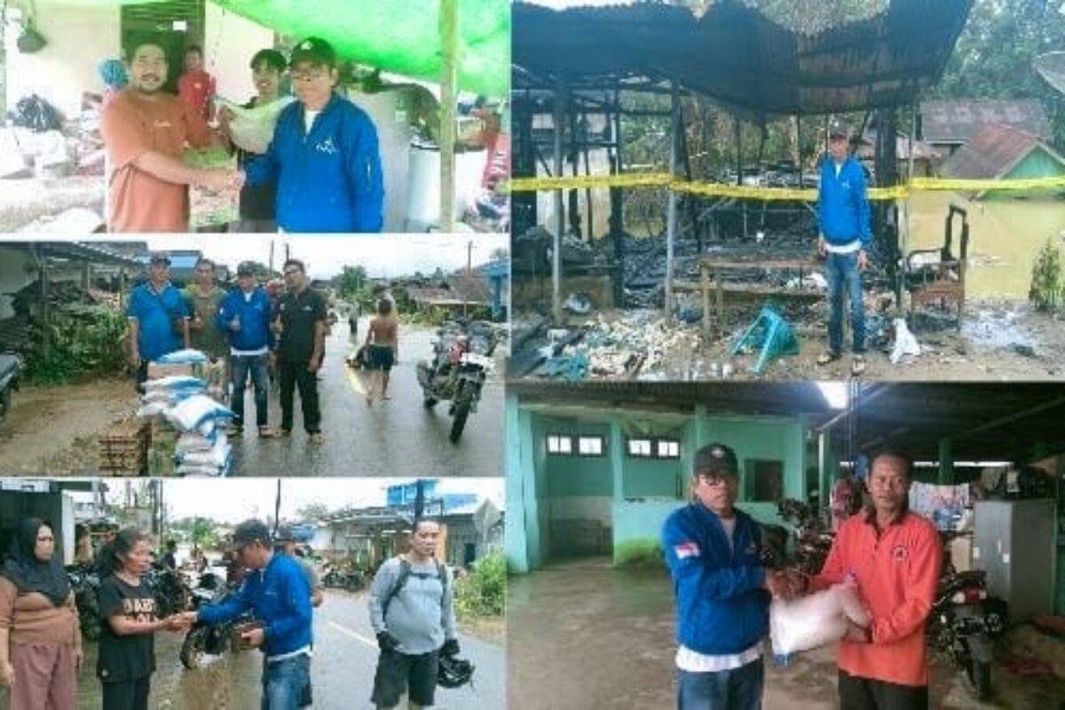 Demokrat Bengkayang Bergerak: Iyus Salurkan Bantuan bagi Korban Banjir dan Kebakaran