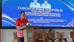 Bupati Bengkayang Buka Forum Konsultasi Publik RKPD 2026