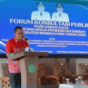 Bupati Bengkayang Buka Forum Konsultasi Publik RKPD 2026