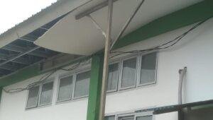 Baru Dibangun 2 Tahun Pukesmas Sanggau Ledo Sudah Mengalami Kerusakan