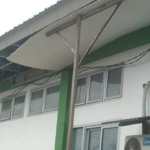 Baru Dibangun 2 Tahun Pukesmas Sanggau Ledo Sudah Mengalami Kerusakan