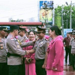 Priode 1 Januari 2025 Sebayak 64 Personel Polres Sanggau Menerima Kenaikan Pangkat
