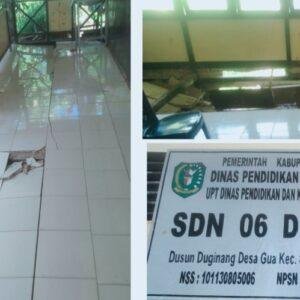 SDN 06 Duginang Sanggau Ledo Meperihatinkan, Kadis Dikbud  Beri Alasan