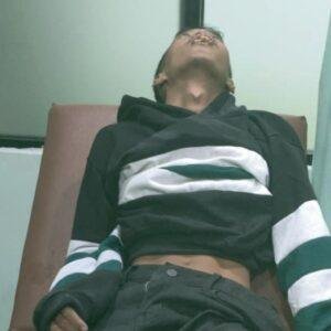 Pengaman Jalanan Nyaris Terjatuh Dari Jembatan Sungai Landak Pontianak