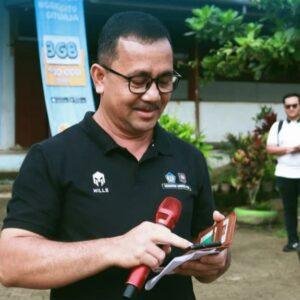 Funwalk Telkomsel di SMA Negeri 1 Bengkayang