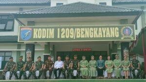 Danrem 121/ABW Kunjungi Kodim 1209/Bky, Ingatkan Disiplin dan Bijak Kelola Keuangan