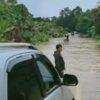 Jalan Lintas Negara Lumpuh, Banjir di Buduai Capai 80 cm