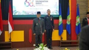 Pemkab Sanggau Gelar Upacara Peringatan HUT ke-68 Pemprov Kalbar