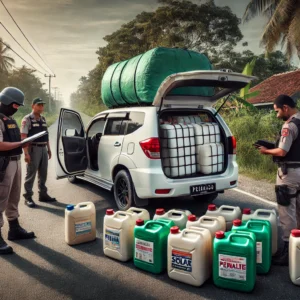 Polisi Bongkar Penyelewengan BBM Bersubsidi di Sekadau