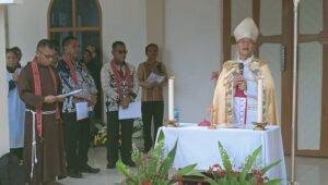 Komitmen Pemkab Sanggau: Suherman Resmikan Gereja Santa Maria Stasi Keladang