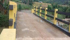 Dugaan Korupsi Jembatan Acu. Kepala Desa Sumber Karya Dituding Tak Transparan