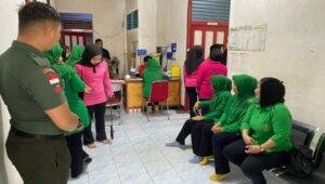 Donor Darah Persit KCK Sanggau, Wujud Kepedulian untuk Sesama