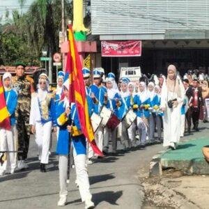 Pawai Takruf Sambut Ramadhan 1446 H di Sanggau