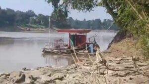 Pengusaha Diduga Jual Solar Subsidi ke PETI di Sungai Paoh Sintang