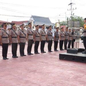 Kapolres Sanggau Pimpin Sertijab PJU dan Kapolsek, Tekankan Profesionalisme dan Adaptasi Cepat