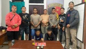 Polsek Tayan Hulu Gerebek Rumah Diduga Tempat Pemakai Narkoba, Dua Pelaku Dibekuk