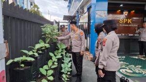 Kapolresta Pontianak Cek Progres Program Pangan Bergizi di Polsek Pelabuhan Dwikora