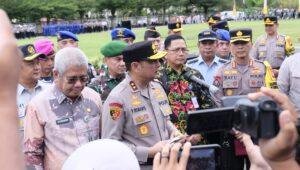 Kapolda Kalbar Pimpin Apel Operasi Ketupat Kapuas 2025