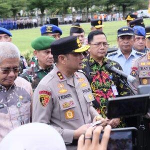 Kapolda Kalbar Pimpin Apel Operasi Ketupat Kapuas 2025
