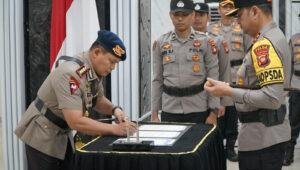 Kapolda Kalbar Pimpin Sertijab Pejabat Utama Polda Kalbar