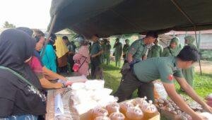 Kodim 1209/Bky Gelar Bazar Murah Ramadan, Ringankan Beban Masyarakat Menjelang Idulfitri