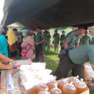 Kodim 1209/Bky Gelar Bazar Murah Ramadan, Ringankan Beban Masyarakat Menjelang Idulfitri