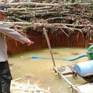 Polsek Bonti Musnahkan Mesin Tambang Emas Ilegal di Sungai Bonti