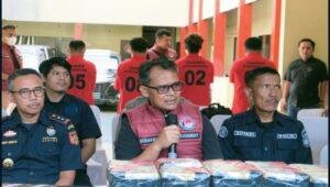 Polda Kalbar Musnahkan 19,9 Kilogram Sabu, Empat Tersangka Diamankan