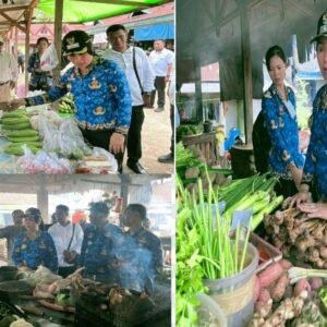 Wakil Bupati Sanggau Inspeksi Puskesmas dan Pasar di Meliau, Temukan Kendala Obat dan Stabilitas Harga Bahan Pokok