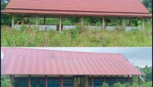 Bangunan Pasar di Sungai Betung dan Monterado Terbengkalai, Diduga Disprindakop Bengkayang Asal Bangun