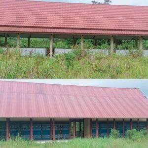 Bangunan Pasar di Sungai Betung dan Monterado Terbengkalai, Diduga Disprindakop Bengkayang Asal Bangun